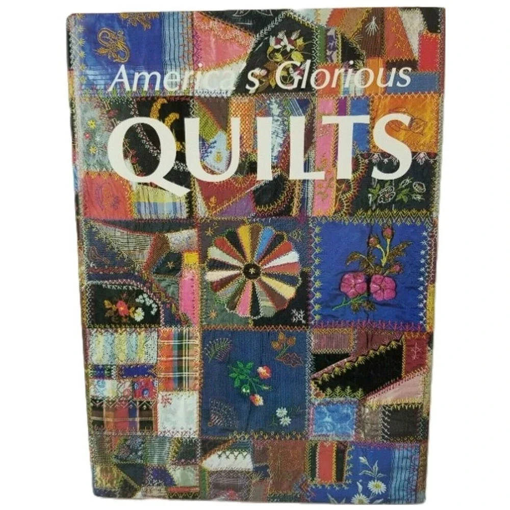 Vintage Americas Glorious Quilts 1987 Hardcover Book Dennis Duke Deborah Harding